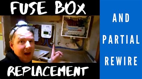 how to change electrical rewire in fuse box|old fuse box replacement.